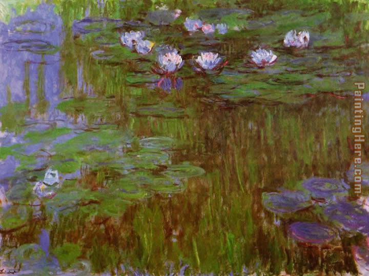 Water-Lilies 44 painting - Claude Monet Water-Lilies 44 art painting
